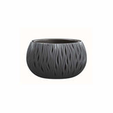 Prosperplast Sandy Bowl Planter 37x37x21.8cm - Anthracite